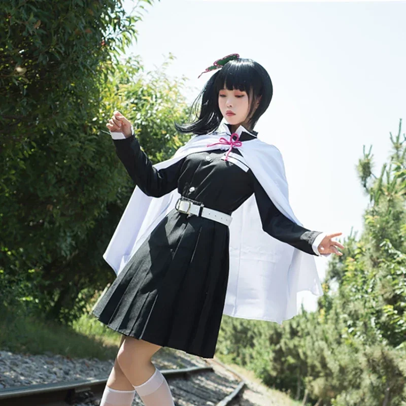 Women'S Kimono Accessories - Anime Tsuyuri Kanao Cosplay-kostuum met Devil