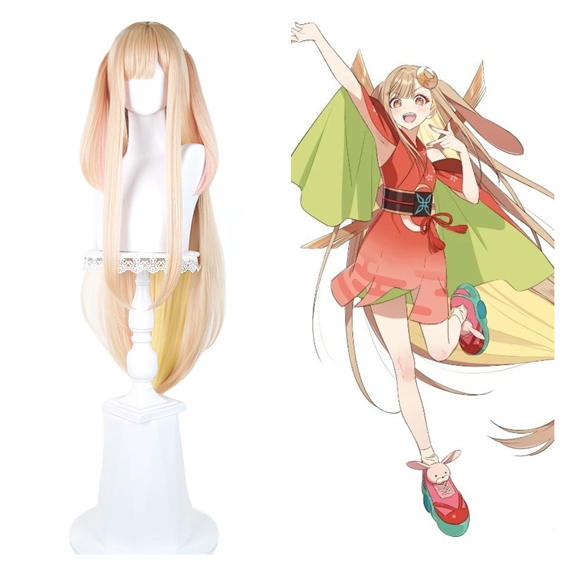Women'S Kimono Accessories - Al gestileerde Kaguya cosplay pruik, anime