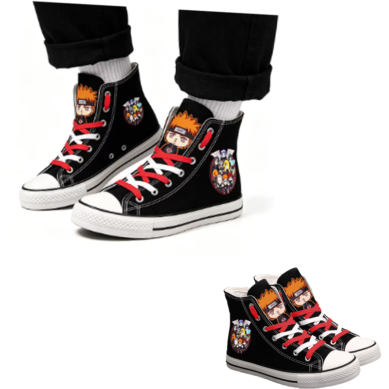 Women'S Accessories Gift Ideas - Naruto Uzumaki hoge canvas schoenen voor