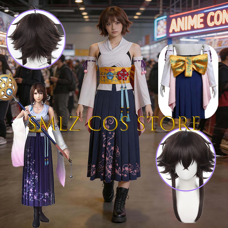 Women'S Kimono Accessories - Smlz FFX Yuna Cosplay Anime FF10