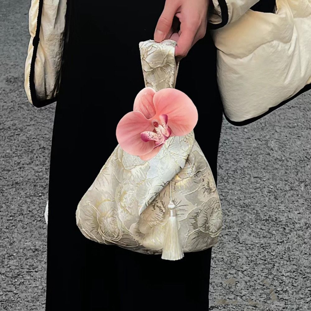 Women'S Accessories Purse - Nieuwe Chinese Stijl Knoop Polszak Kwastje