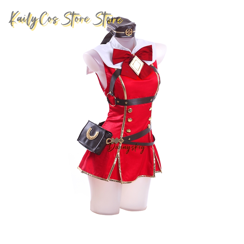 Goud Schip Cosplay Kostuum Pru - Women'S Red Accessories recensie en prijs