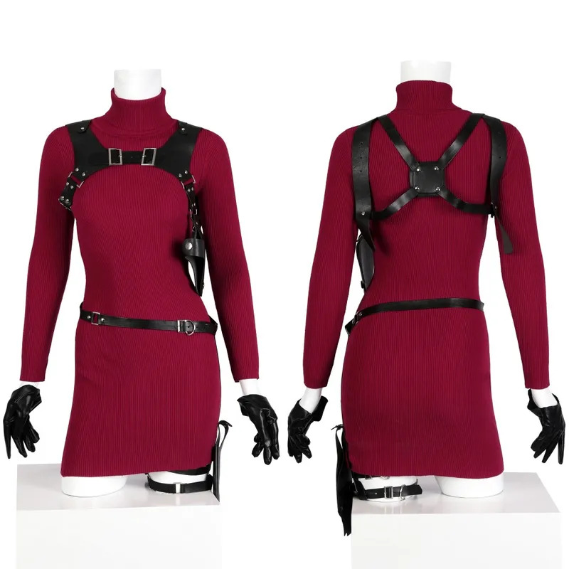 Rode Ada Wong kostuum spel COS - Women'S Red Accessories recensie en prijs
