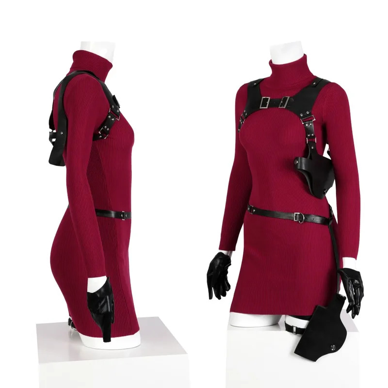 Rode Ada Wong kostuum spel COS - Women'S Red Accessories recensie en prijs