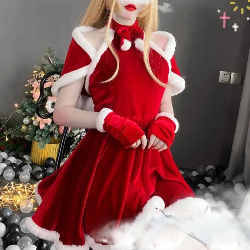 Kerst Cosplay Kostuum Jurk Acc - Women'S Red Accessories recensie en prijs