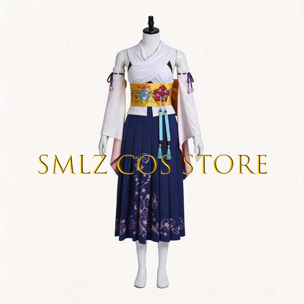 Smlz FFX Yuna Cosplay Anime FF - Women'S Kimono Accessories recensie en prijs