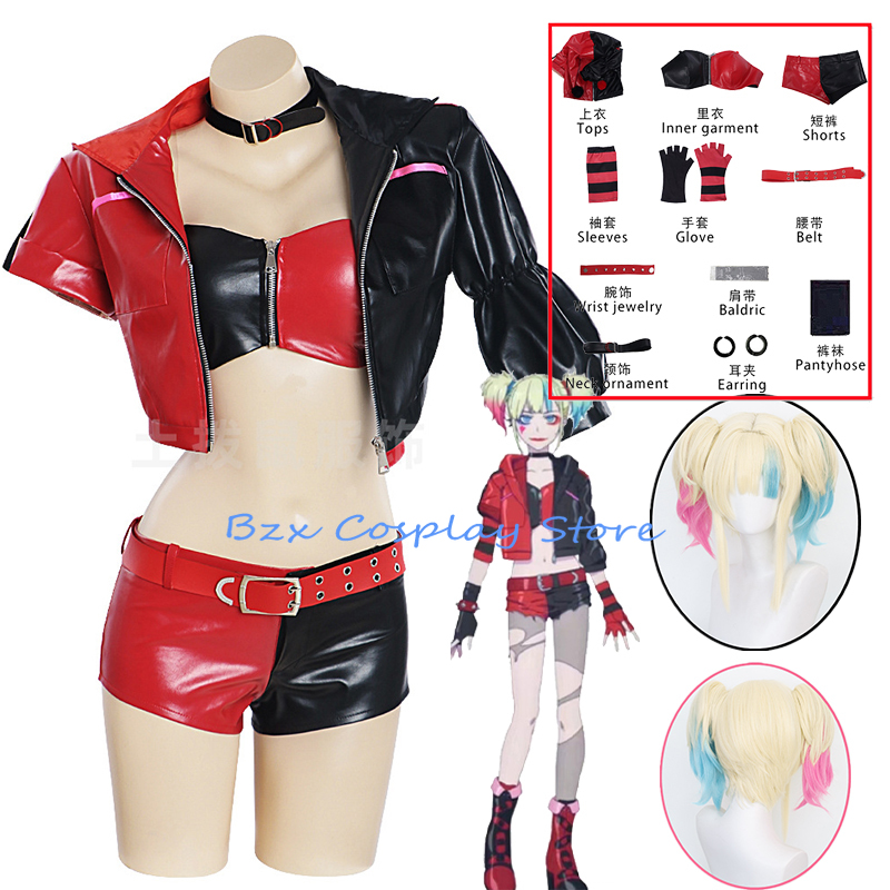 Film Joke Harley Cosplay Anime - Women'S Harley Quinn Accessories recensie en prijs