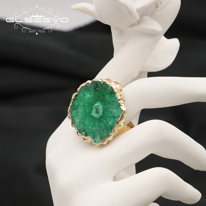 GLSEEVO Groene natuursteen ver - Women'S Accessories Gift Ideas recensie en prijs