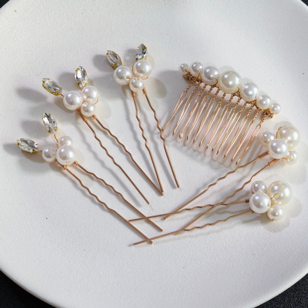 Parelkristal haarspelden kamse - Women Accessories For Hand recensie en prijs
