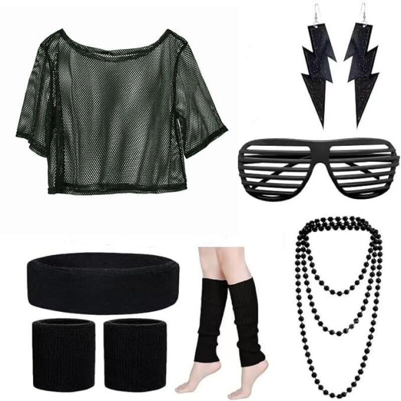 Jaren '80 Hippie Disco Outfit  - Women'S Vacation Accessories recensie en prijs