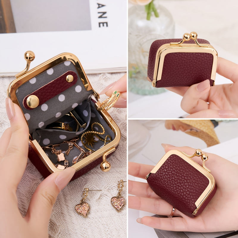 Mini leren portemonnee – met g - Women'S Accessories Purse recensie en prijs