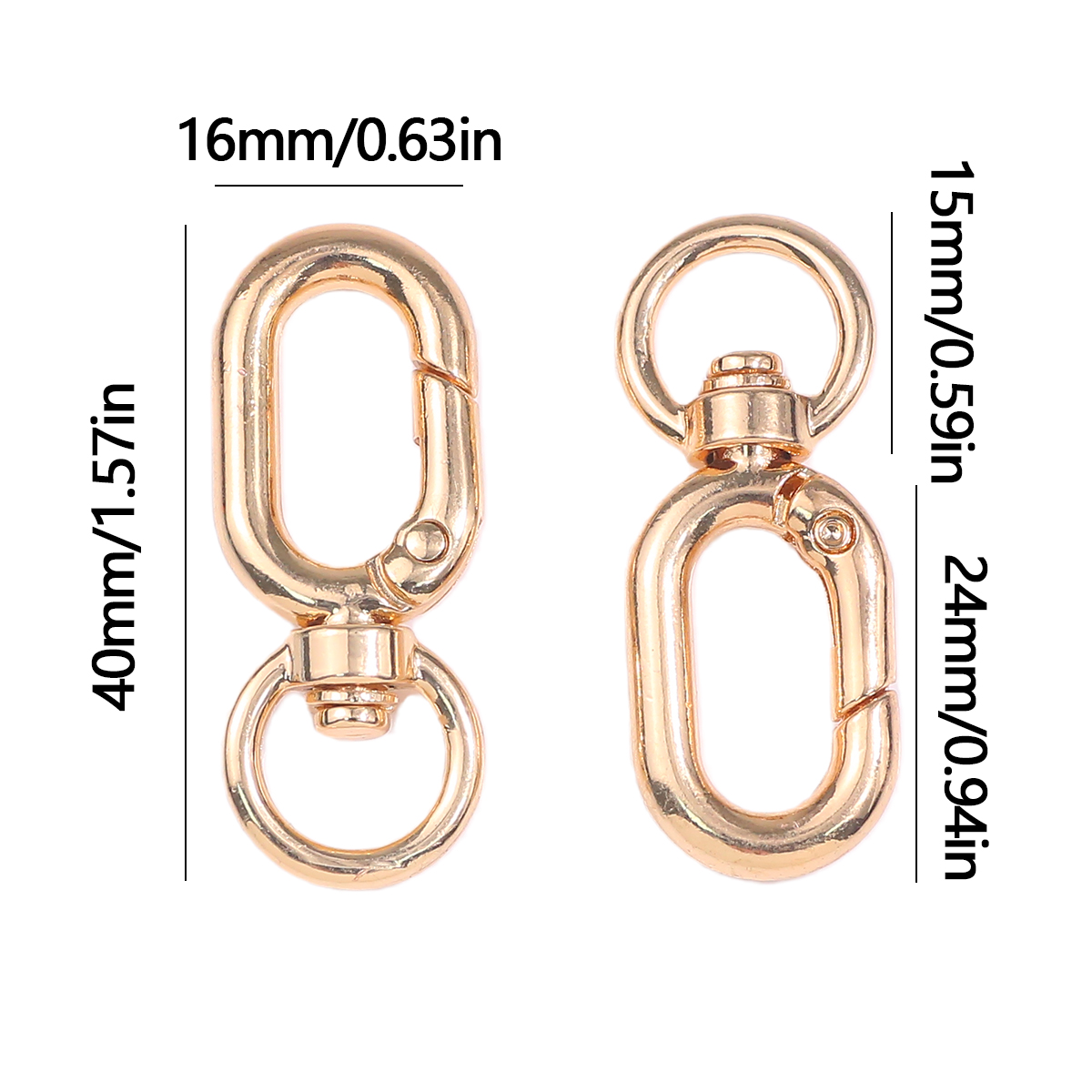 40x16mm Multicolor Alloy Ovale - Women'S Accessories Purse recensie en prijs