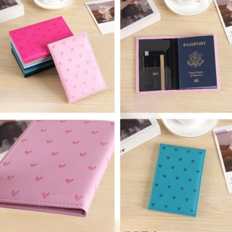Leuke hartprint paspoorthoes r - Women'S Accessories Wallet recensie en prijs