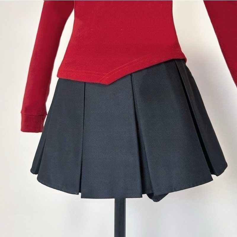 Anime Tohsaka Rin Cosplay Kost - Women'S Red Accessories recensie en prijs