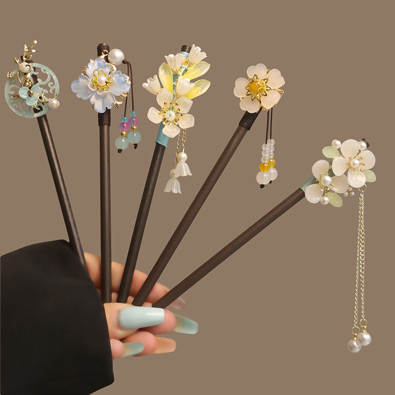 Bloem Kwastje Parel Haar Stokk - Women Accessories For Hand recensie en prijs