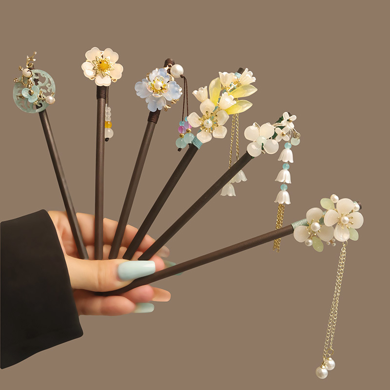 Bloem Kwastje Parel Haar Stokk - Women Accessories For Hand recensie en prijs