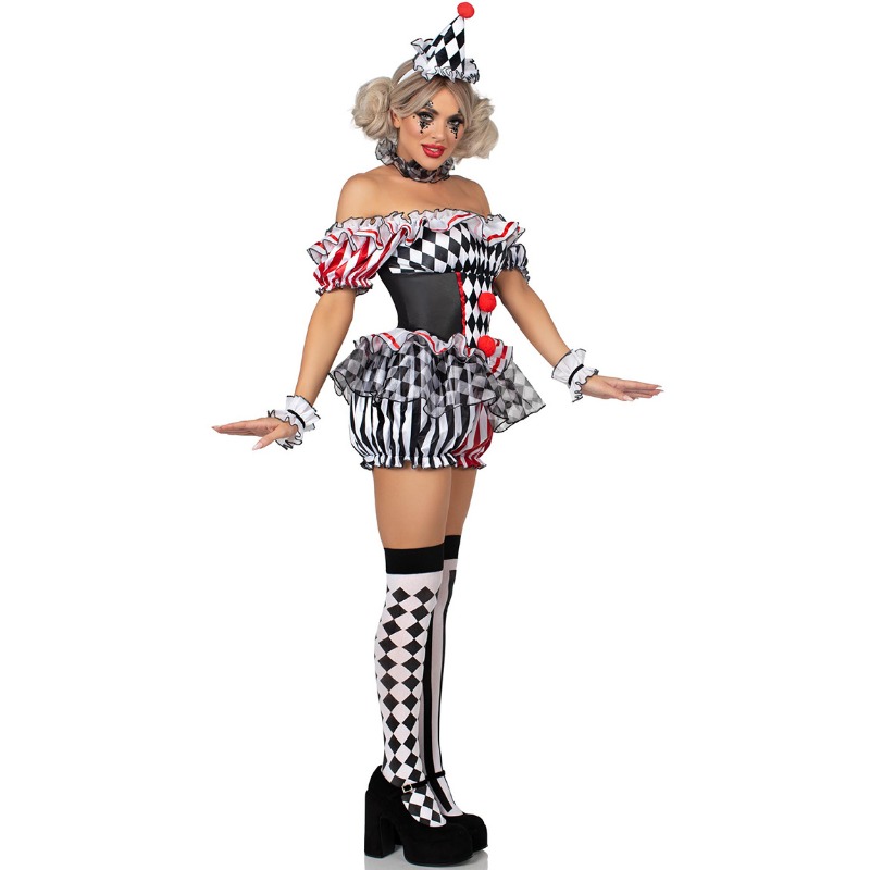 Vrouwen Clown Cosplay Kostuum  - Women'S Vacation Accessories recensie en prijs