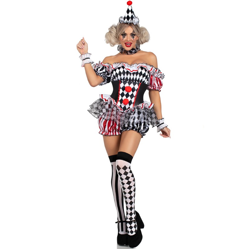 Vrouwen Clown Cosplay Kostuum  - Women'S Vacation Accessories recensie en prijs