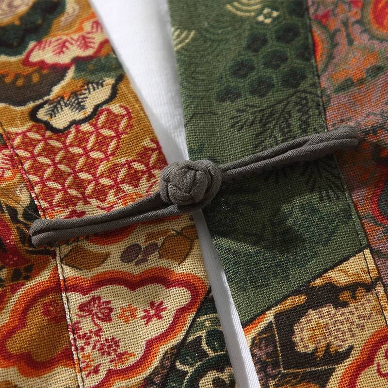 Etnische stijl print yukata ma - Women'S Kimono Accessories recensie en prijs